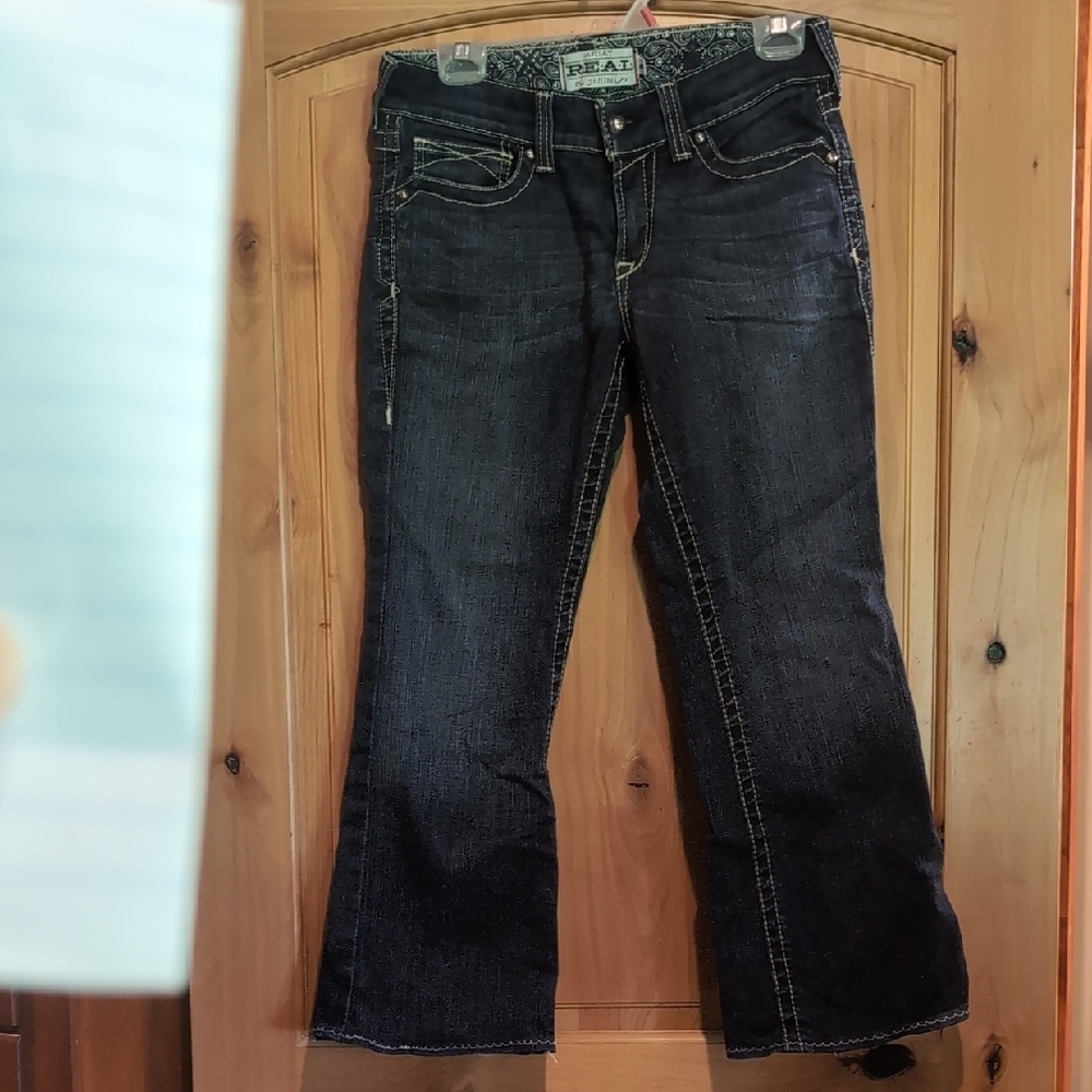 Ariat Altered Dark Blue Jean capris